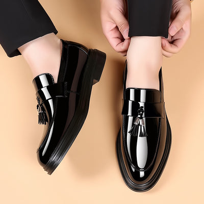 Zapatos de Cuero Formal para Hombre Talla Grande - Cómodos y Elegantes - Image 2