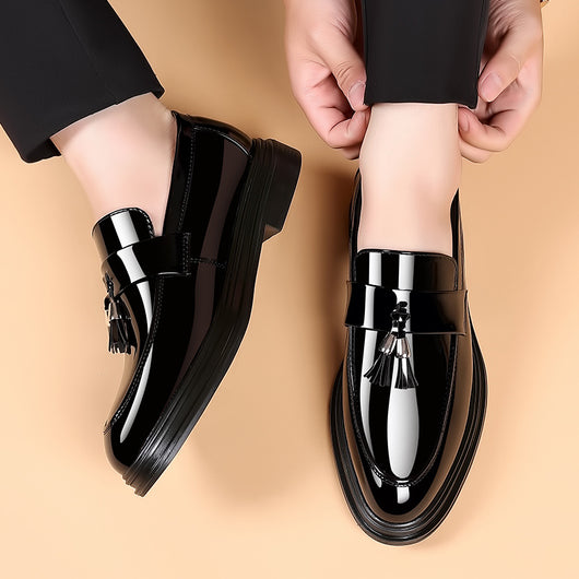 Zapatos de Cuero Formal para Hombre Talla Grande - Cómodos y Elegantes - Image 2