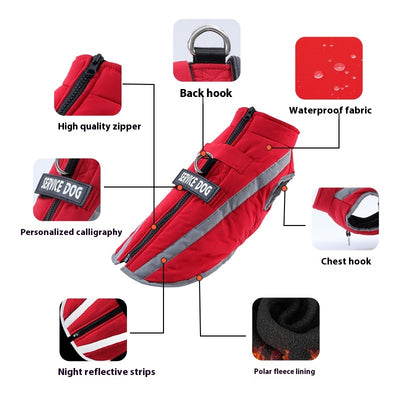 Abrigo Impermeable Personalizado para Perros - Otoño e Invierno - Image 13