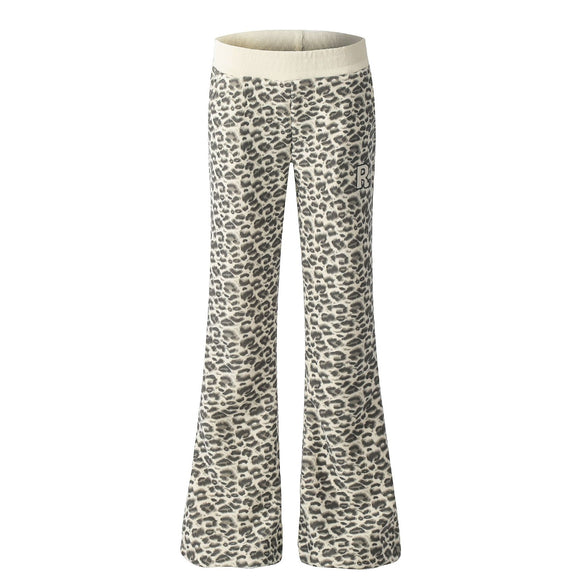 Calça Feminina de Algodão e Lã de Cintura Média Elegante