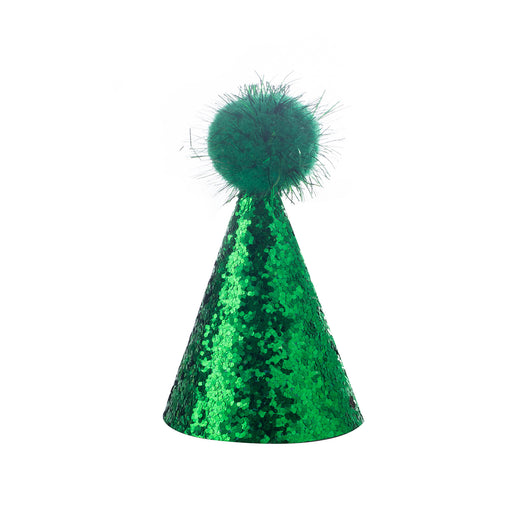 Gorro Puntiagudo con Pompón Esponjoso para Fiestas de Cumpleaños de Mascotas - Image 3
