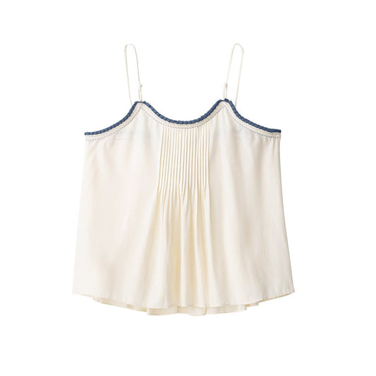Blusa Tanque Elegante de Diseño Europeo para Mujer - Versátil y Sofisticada - Image 2