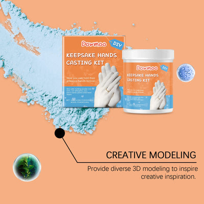 Kit Profesional de Moldeo en Yeso 3D para Manos - Image 8