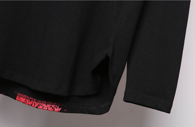 Camisa Suelta Personalizada Manga Larga Estilo Urbano Hombre - Image 9