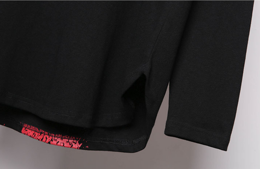 Camisa Suelta Personalizada Manga Larga Estilo Urbano Hombre - Image 9