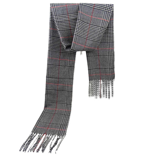 Bufanda Reversible a Cuadros para Hombre - Estilo Versátil - Image 49