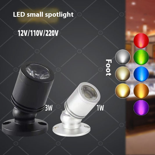 Mini Foco LED de Superficie para Joyería