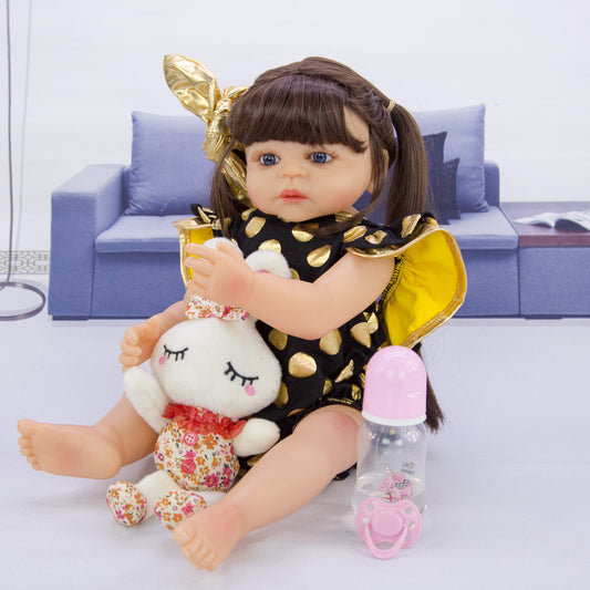 Muñeca Reborn de Silicona Completa - Bebé Niña Realista