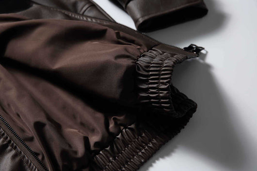 Chaqueta de Cuero para Motociclista - Estilo Clásico Masculino - Image 17
