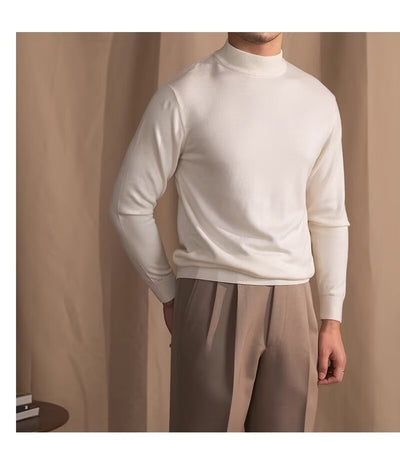 Suéter Cuello Alto Slim Fit Diario - Prenda Base Térmica Versátil - Image 14