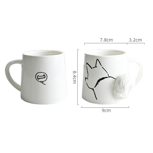 Taza de Cerámica Gato Creativo Japonés - Image 5