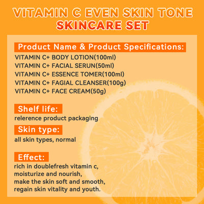 Kit Completo Antienvejecimiento con Vitamina C - Set 5 Productos Skincare Natural Orgánico - Image 5