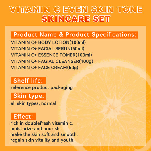 Kit Completo Antienvejecimiento con Vitamina C - Set 5 Productos Skincare Natural Orgánico - Image 5