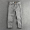 Men's Retro Distressed Cement Gray Jeans