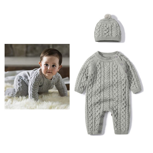 Pijama Enterizo Tejido Otoño Invierno en Cáñamo - Image 14