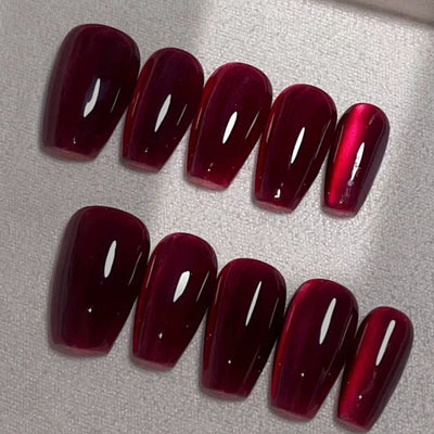 Pegatinas de Uñas Efecto Ojo de Gato 30 Piezas Largo T - Image 9