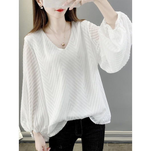 Blusa Chifón Premium Efecto Reductor y Cobertura Abdominal - Image 14