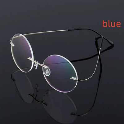 Gafas Retro Sin Marco de Titanio Super Elásticas - Image 10
