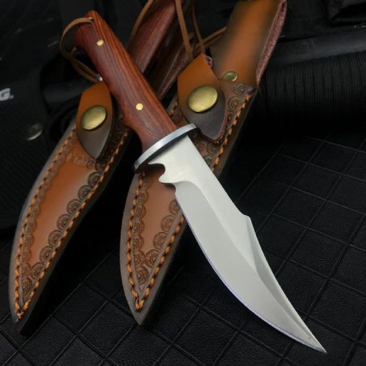 Cuchillo de Camping Táctico Hoja Fija - Herramienta EDC Profesional para Aventura y Supervivencia