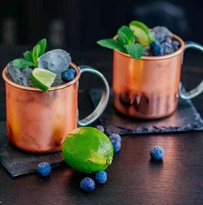 Vaso Moscow Mule Oro Rosa - Elegancia Minimalista - Image 8