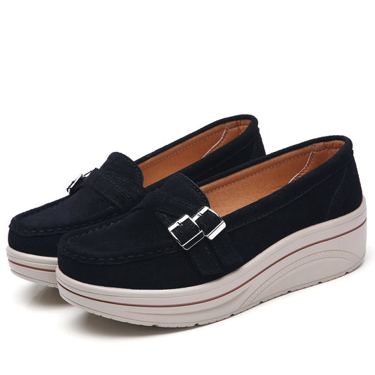 Zapatos Plataforma Mujer Estilo Europeo Americano - Image 2