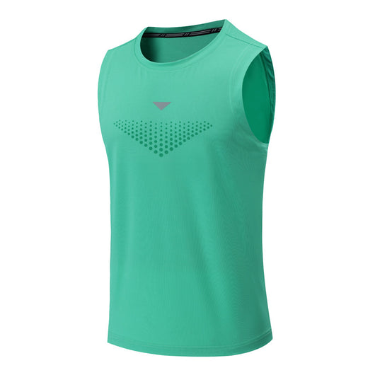 Camiseta Sin Mangas Elástica y Transpirable para Hombre Talla Grande - Image 5
