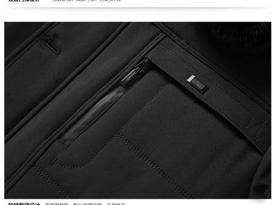 Chaqueta de Lana de Cordero para Hombre Maduro - Image 11