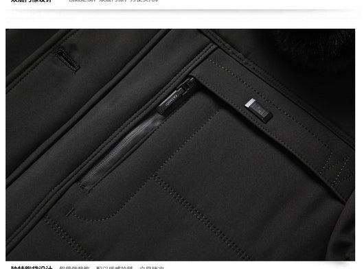 Chaqueta de Lana de Cordero para Hombre Maduro - Image 11