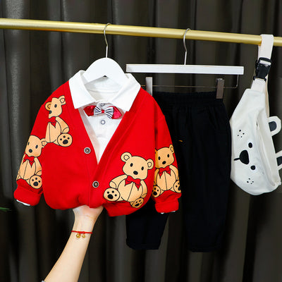 Traje Infantil con Estampado de Osito - Image 7