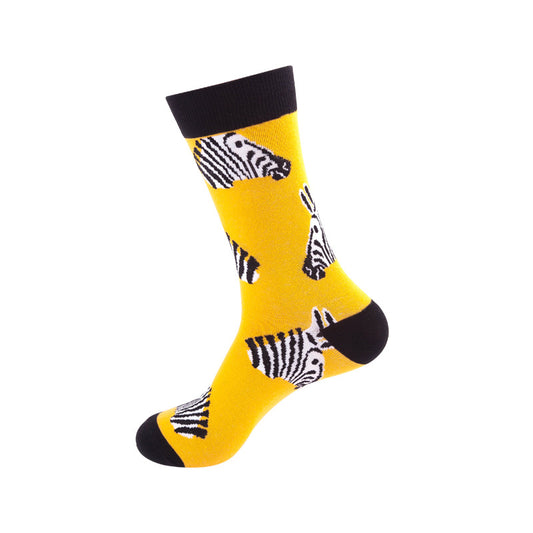 Calcetines Tide Tubo Medio Unisex Estilo Urbano Creativo - Image 2