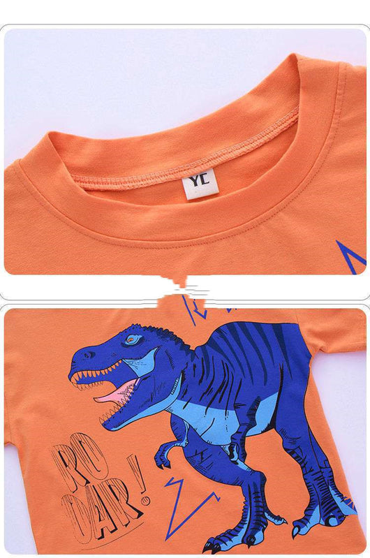 Conjunto Deportivo Infantil Estilo Vaquero de Manga Corta - Image 4