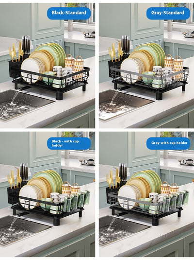 Escurridor Organizador de Cocina de Dos Niveles para Platos y Tazones - Image 16