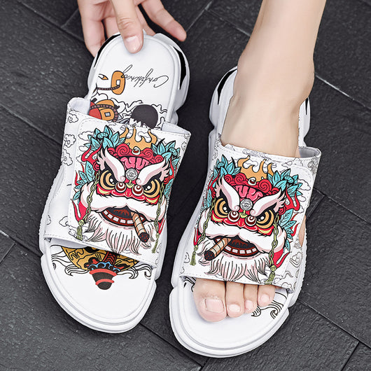 Sandalias y Pantuflas Deportivas para Hombre con Suela Gruesa - Image 3