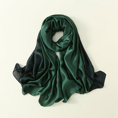 Pañuelo de Seda con Degradado de Colores para Mujer - Image 20