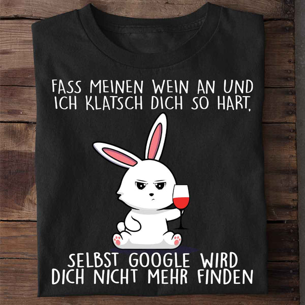 Playera Vintage Conejo Adorable Unisex Manga Corta