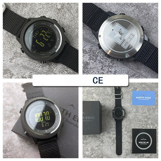 Reloj Deportivo Multifunción Impermeable con Altímetro, Brújula y Barómetro - Image 10