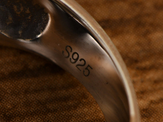 Anillo Retro de Plata 925 Negro para Hombre - Image 10