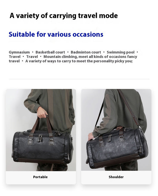 Bolsa Crossbody de Negocios con Gran Capacidad para Viajes Cortos - Image 21