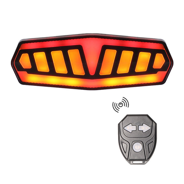 Luz Trasera de Seguridad con Control Remoto Recargable e Indicador de Frenado - Image 5