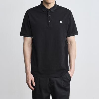Polo Clásico con Bordado de Letras para Hombre - Image 7