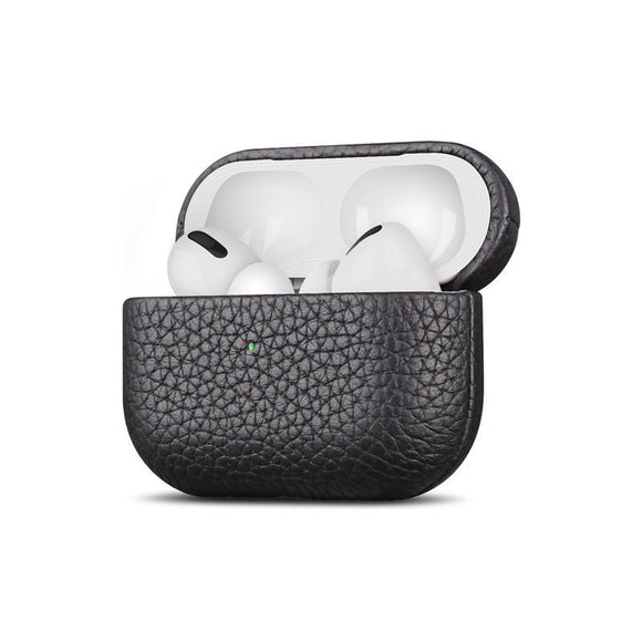Funda Protectora de Cuero Genuino Universal para Auriculares