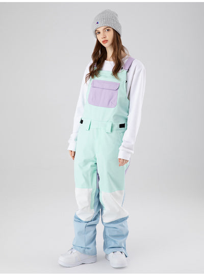 Traje de Esquí Impermeable Bicolor con Refuerzos Duraderos - Image 9