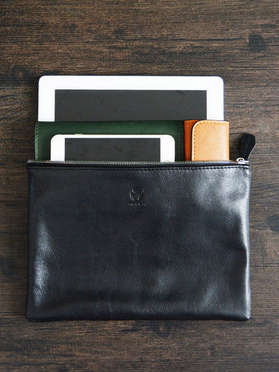 Bolso de Cuero Artesanal Japonés para Hombre - Image 15
