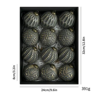 Bolas Navideñas Antiguas 8cm - Ornamentos Decorativos Clásicos - Image 9