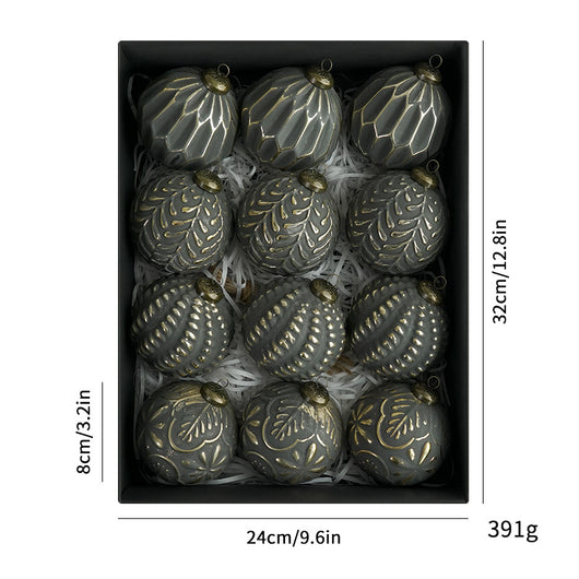 Bolas Navideñas Antiguas 8cm - Ornamentos Decorativos Clásicos - Image 9