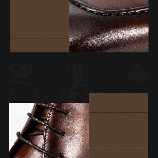 Botas Altas de Cuero para Hombre Knight - Estilo Robusto y Duradero - Image 13