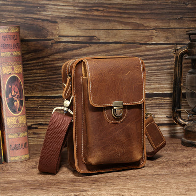 Riñonera de Cuero para Hombre - Bolsa Deportiva Versátil - Image 3
