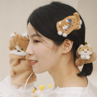 Accesorios para el Cabello de Gato Japonés Adorable con Cuerda Suave - Image 3