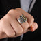 Anillo Giratorio Personalizado Ajustable Retro