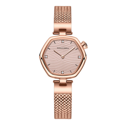 Reloj Hexagonal Minimalista para Mujer con Movimiento Suizo - Image 6